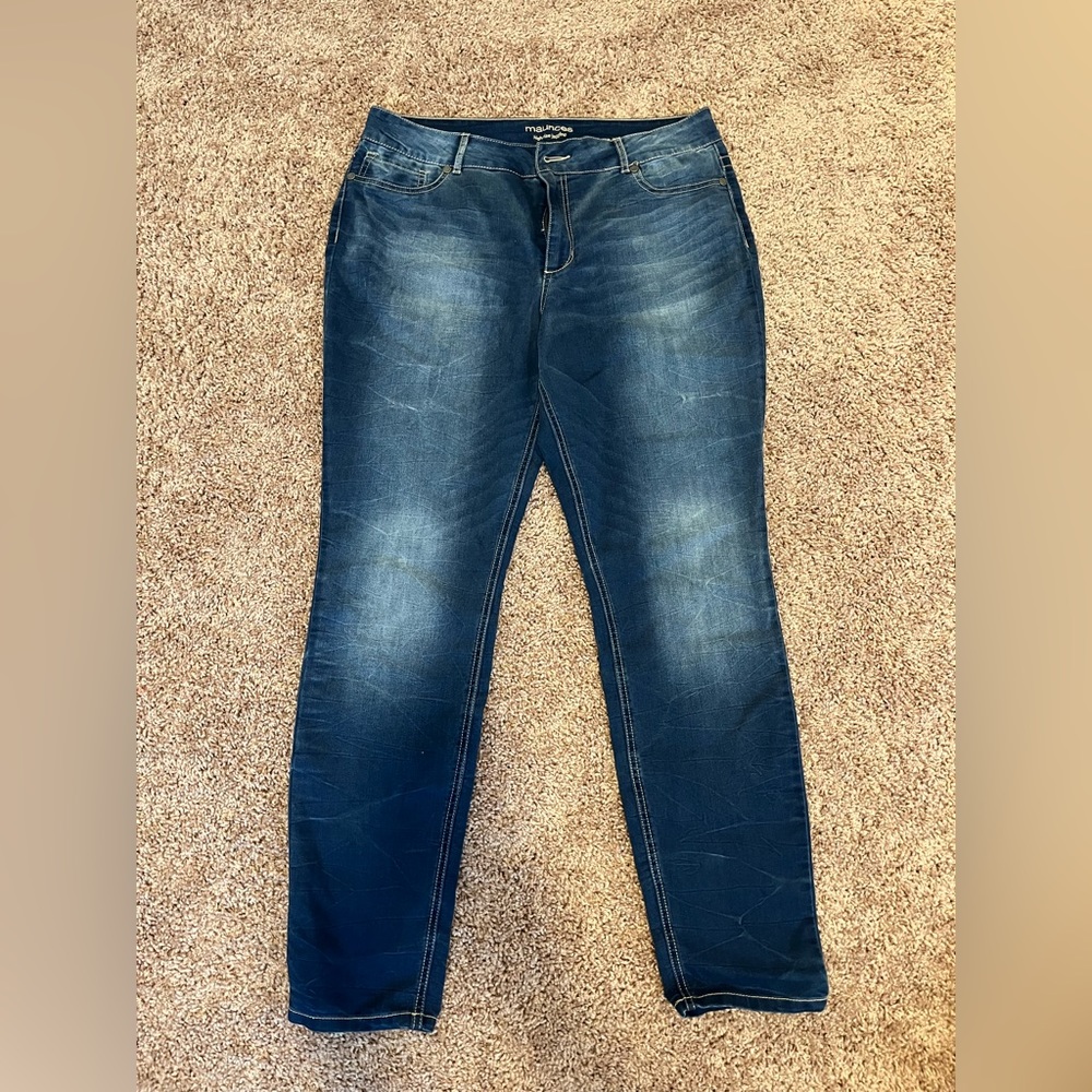 Maurices High Rise Jegging Size XL Regular